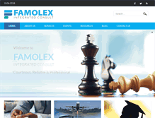 Tablet Screenshot of famolex.com